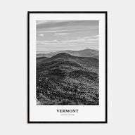 Vermont Portrait B&W Poster