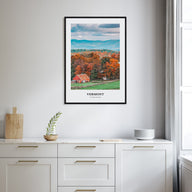 Vermont Portrait Color No 1 Poster