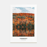 Vermont Portrait Color No 3 Poster