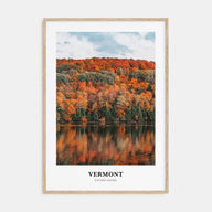 Vermont Portrait Color No 3 Poster