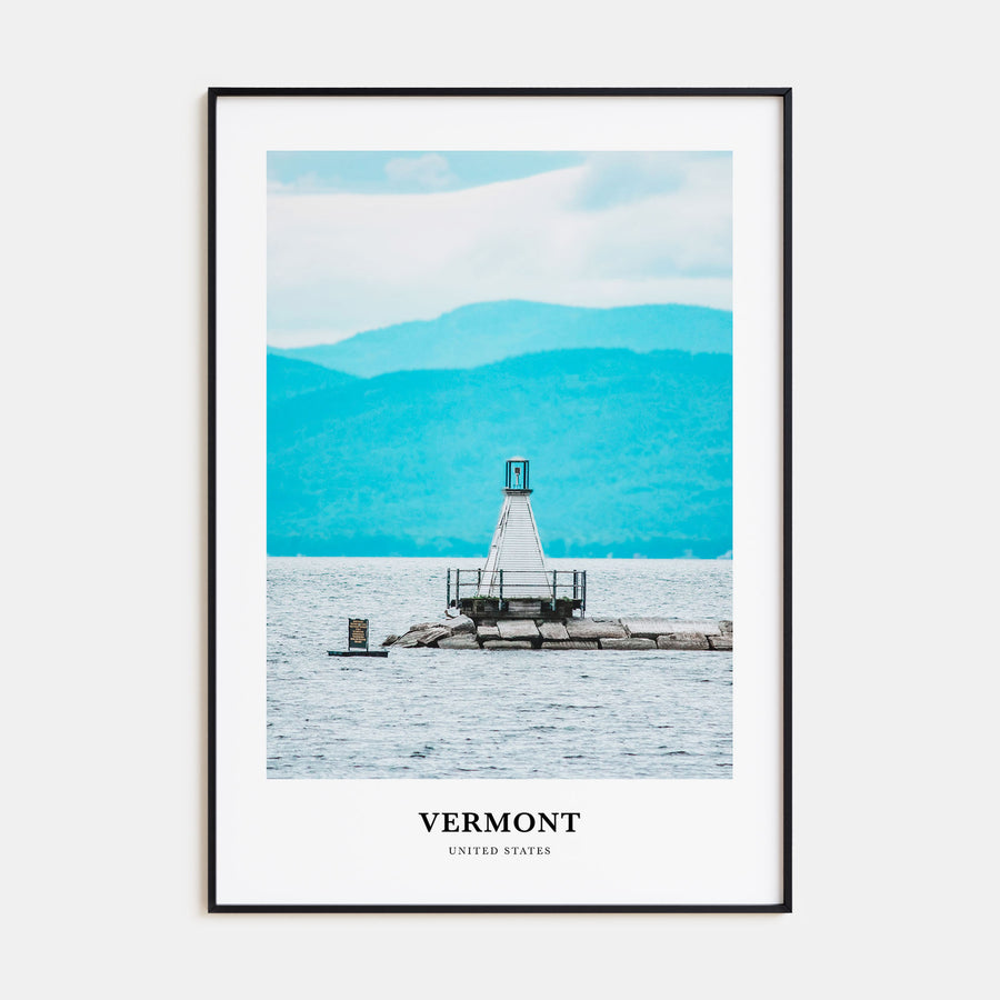 Vermont Portrait Color No 4 Poster
