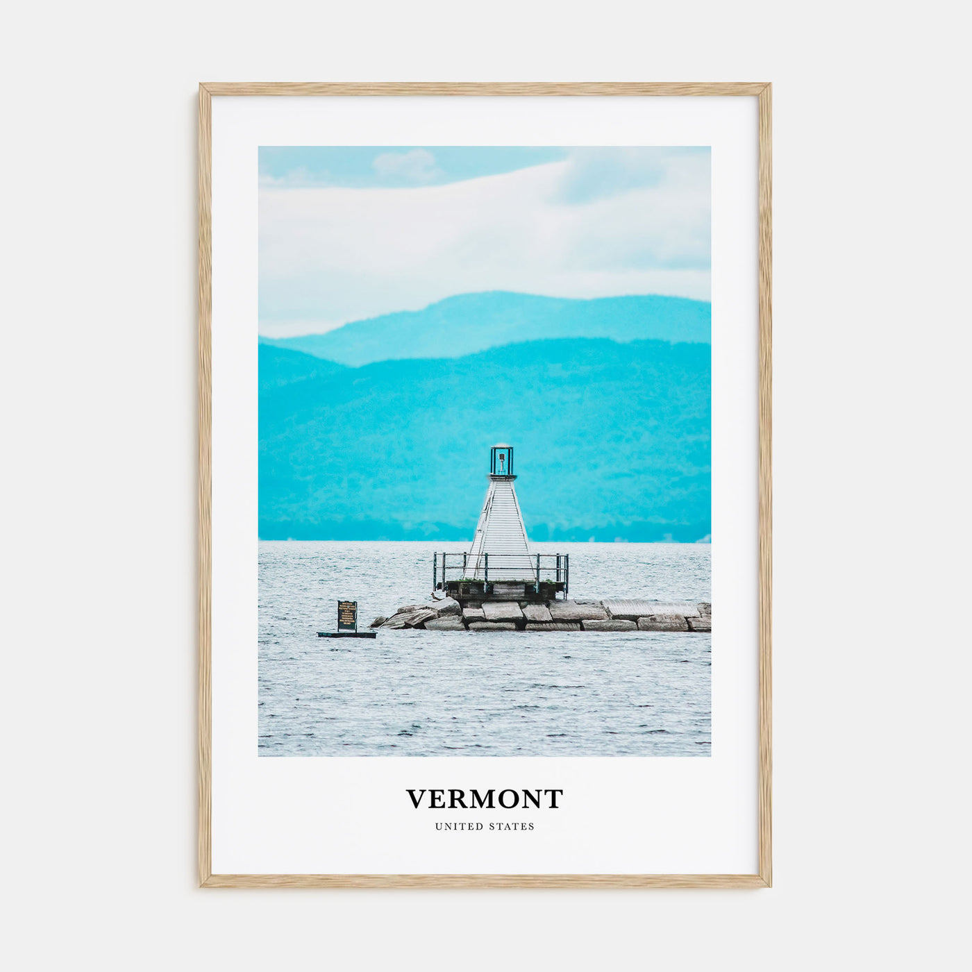 Vermont Portrait Color No 4 Poster