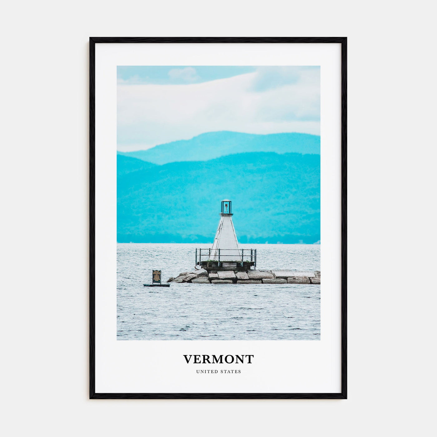 Vermont Portrait Color No 4 Poster