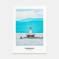 Vermont Portrait Color No 4 Poster
