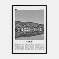 Vermont Travel B&W No 3 Poster