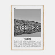 Vermont Travel B&W No 3 Poster