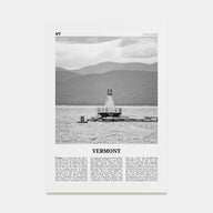 Vermont Travel B&W No 4 Poster