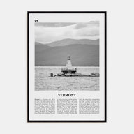 Vermont Travel B&W No 4 Poster