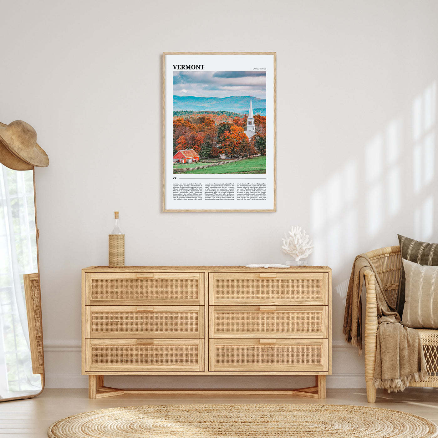 Vermont Travel Color No 1 Poster