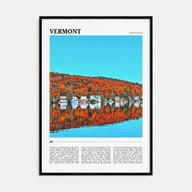 Vermont Travel Color No 2 Poster