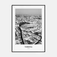 Verona Portrait B&W No 1 Poster