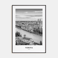 Verona Portrait B&W No 2 Poster