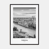 Verona Portrait B&W No 2 Poster