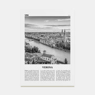 Verona Travel B&W No 1 Poster