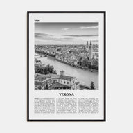 Verona Travel B&W No 1 Poster