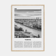 Verona Travel B&W No 1 Poster