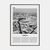 Verona Travel B&W No 2 Poster