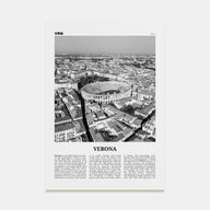 Verona Travel B&W No 2 Poster