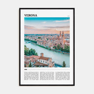 Verona Travel Color Poster