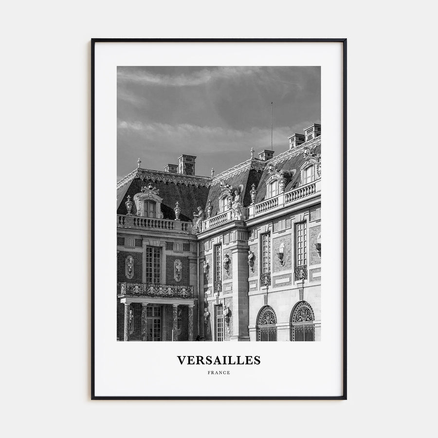 Versailles Portrait B&W Poster