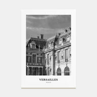 Versailles Portrait B&W Poster