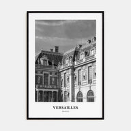 Versailles Portrait B&W Poster