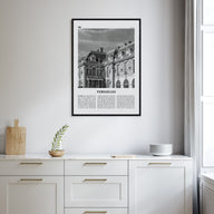 Versailles Travel B&W Poster