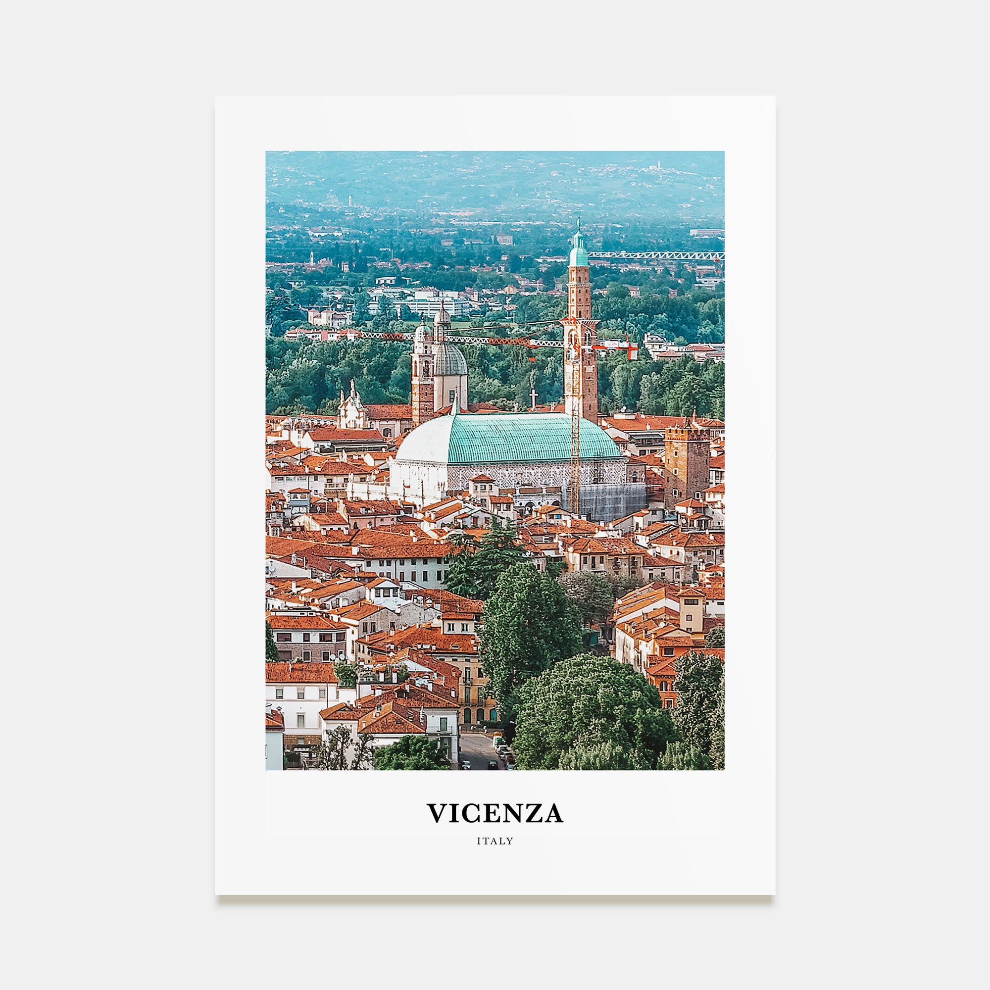Vicenza Portrait Color Poster