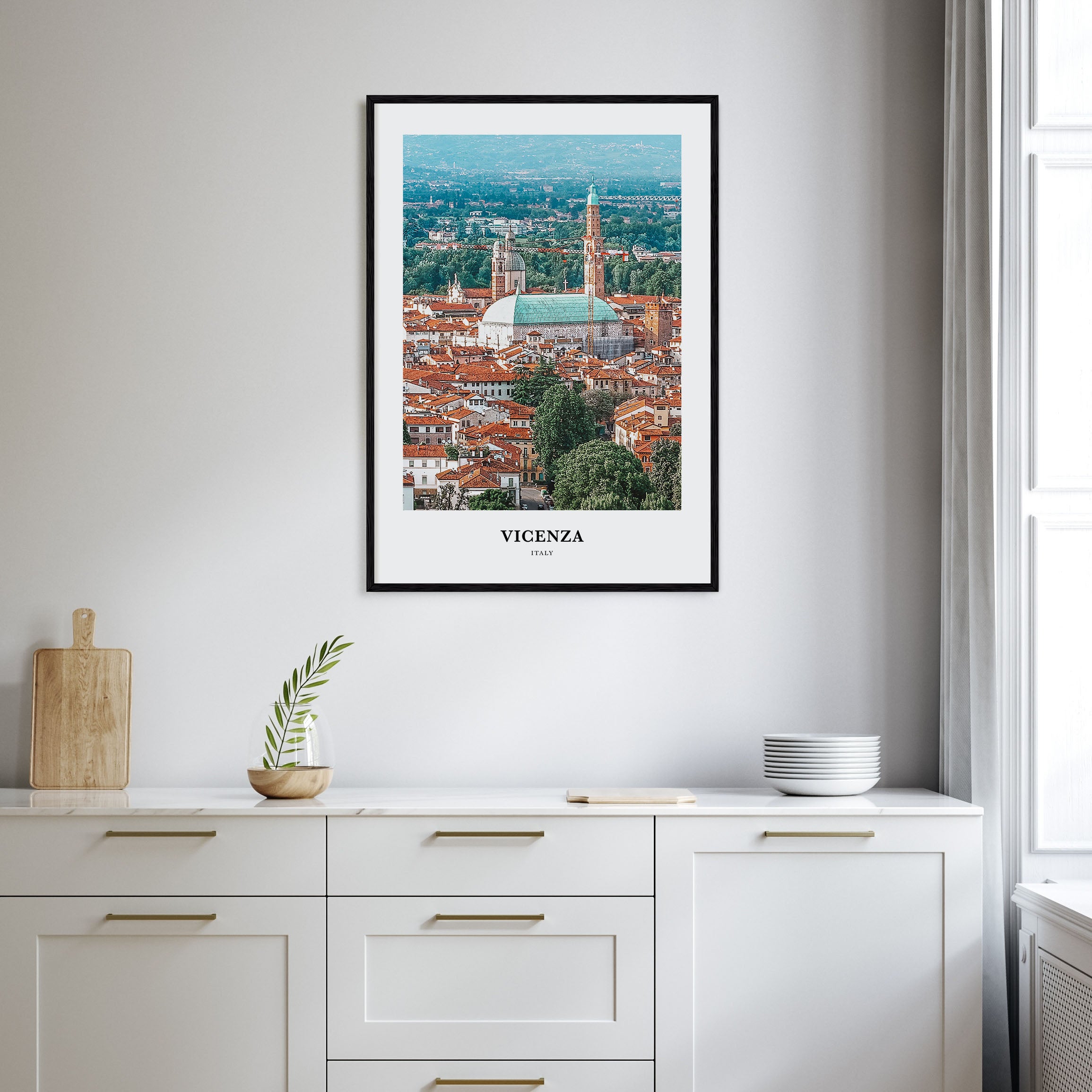 Vicenza Portrait Color Poster