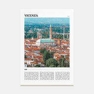 Vicenza Travel Color Poster