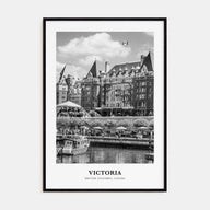 Victoria, Canada Portrait B&W Poster