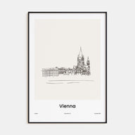 Vienna Drawn Poster