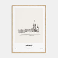 Vienna Drawn Poster