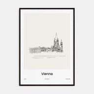 Vienna Drawn Poster