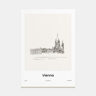 Vienna Drawn Poster