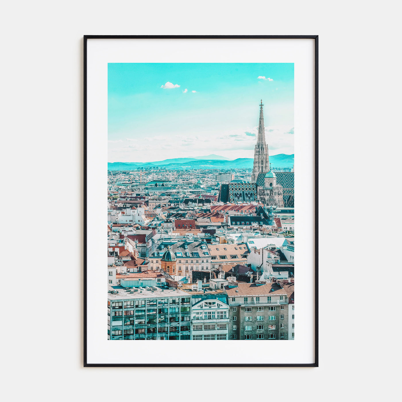 Vienna Photo Color Poster