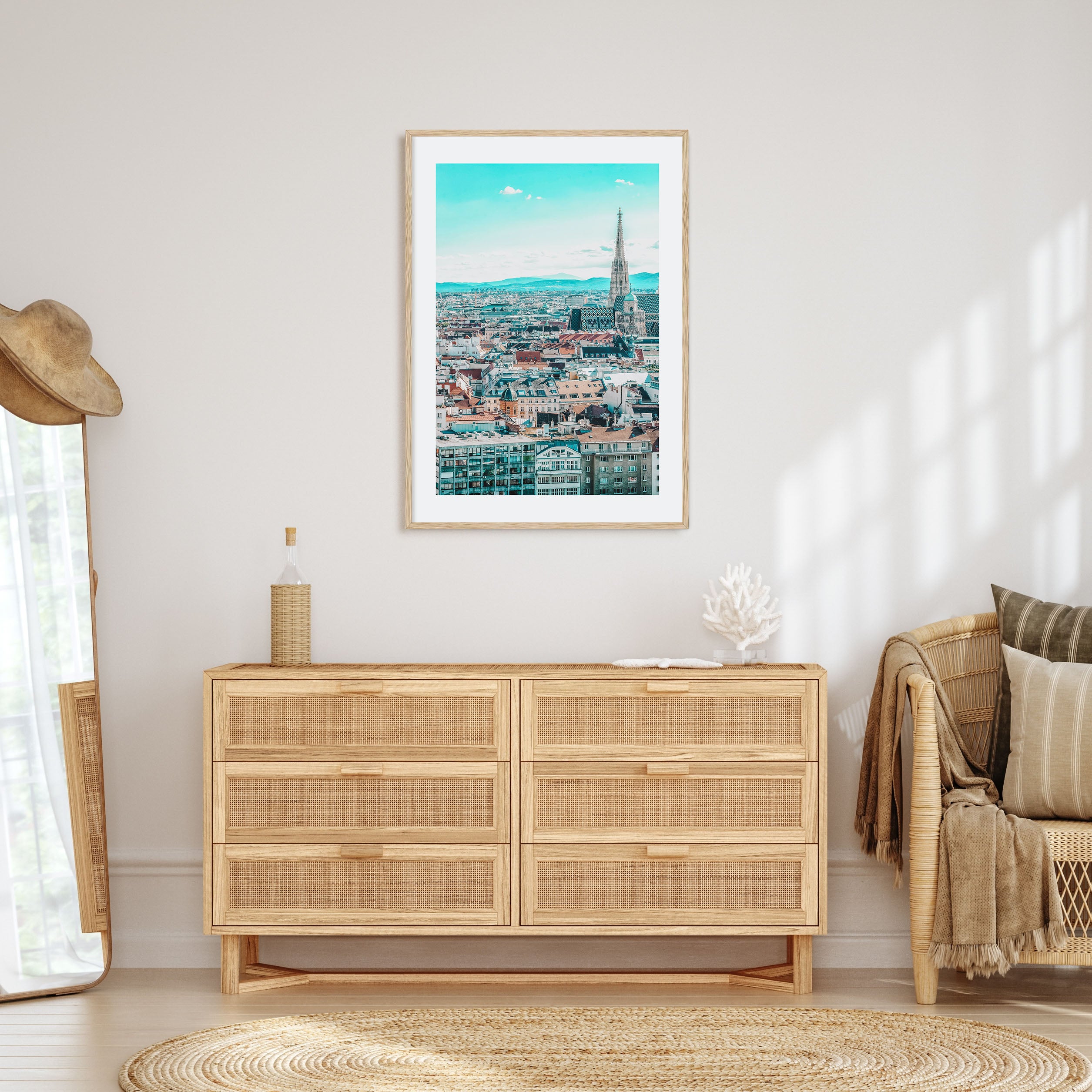 Vienna Photo Color Poster