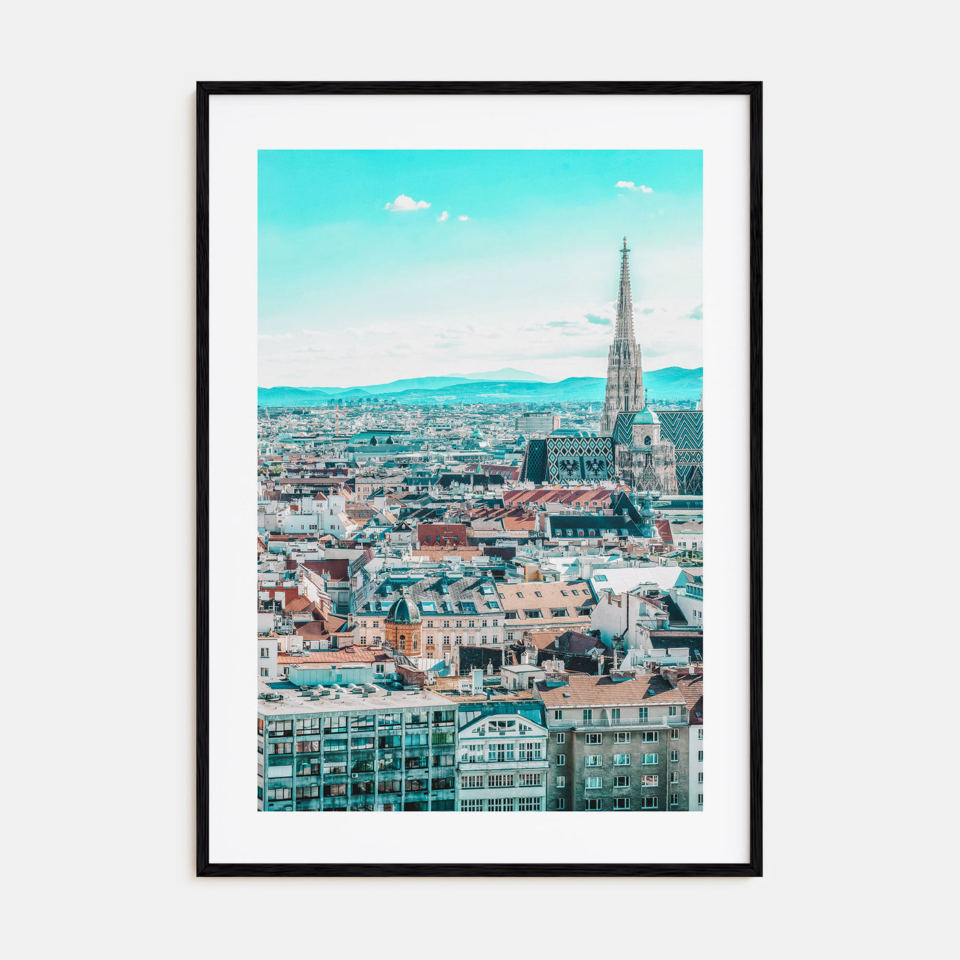 Vienna Photo Color Poster