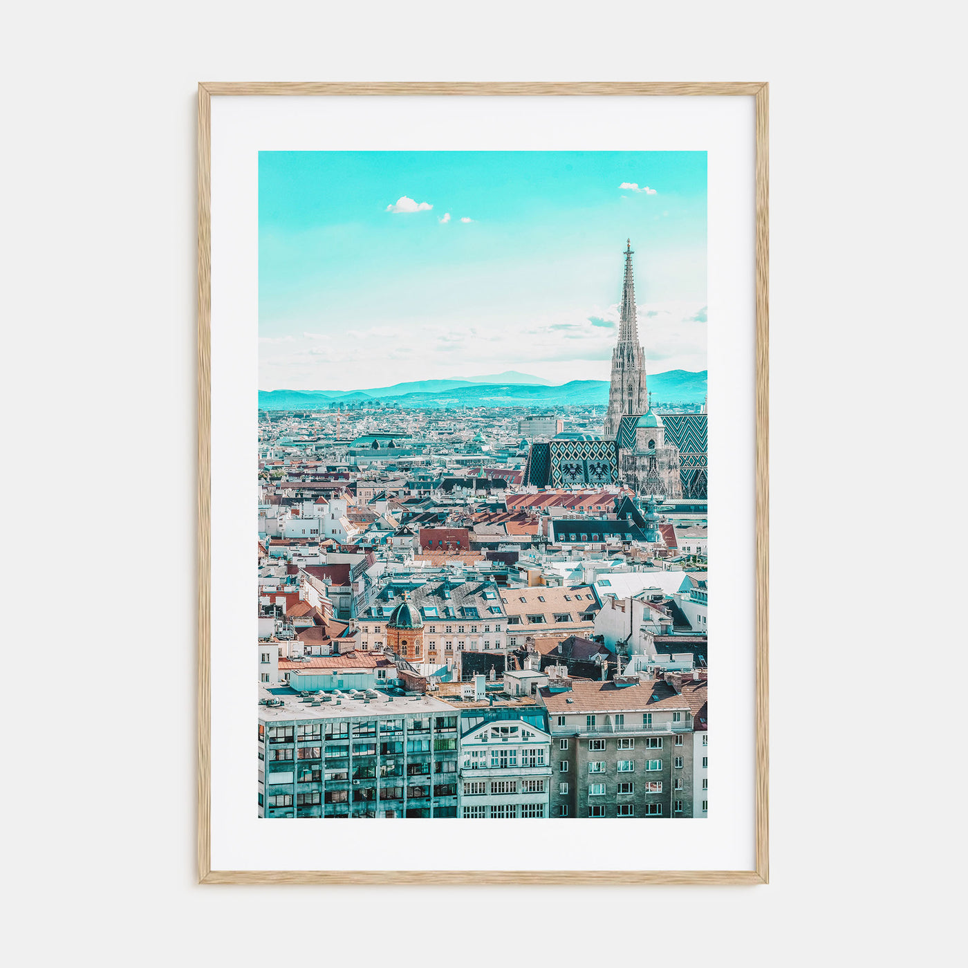 Vienna Photo Color Poster