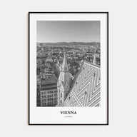 Vienna Portrait B&W No 2 Poster
