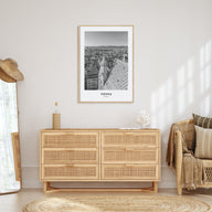 Vienna Portrait B&W No 2 Poster