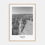 Vienna Portrait B&W No 2 Poster