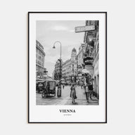 Vienna Portrait B&W No 3 Poster