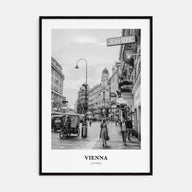 Vienna Portrait B&W No 3 Poster
