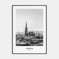 Vienna Portrait B&W No 4 Poster