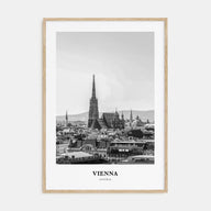 Vienna Portrait B&W No 4 Poster