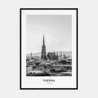 Vienna Portrait B&W No 4 Poster