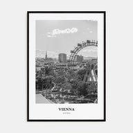 Vienna Portrait B&W No 5 Poster