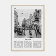 Vienna Travel B&W No 4 Poster