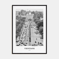 Vientiane Portrait B&W Poster